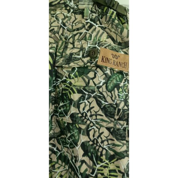 King Ranch Saddle Club Vintage Brush Country camo shirt and pants Size medium - Picture 10 of 12